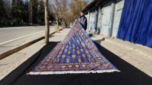 Der 7x10 Blaue Baluch-Teppich: Ein Zeugnis zeitloser Handwerkskunst