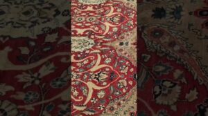 Der luxuriöse 9’7″ x 13’3″ Bijar