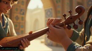 Die Geschichte von Sara und dem magischen Teppich von Isfahan