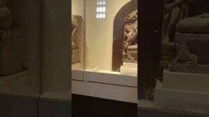 Die Maurya-Zeit Statuen sind noch immer im Museum von Mathura