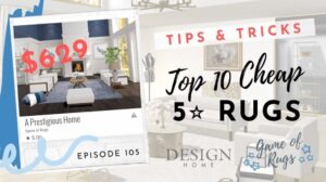 [E105] Günstige Top-Scoring DH 5⭐ Teppiche! | Design Home Tipps & Tricks