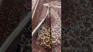 Ein Paar von 1,5 Metern, Sonnenblumen-Teppich aus Bijar #IranischerTeppich #HandgewebterTeppich #BijarTeppich #Teppich #IranischerTeppich #Rug