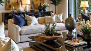 Elegante Wohntrends 2025: Ideen zur Wohnzimmerdekoration & Sofa-Set-Design | Couchtische