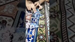 Fähigkeit der Herstellung von Seidenteppichen