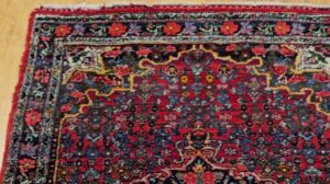 Frühes 20. Jahrhundert Vintage Persischer Bidjar Teppich, @thepersianknot, SKU 1796