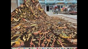 Gabbeh-Teppich, Garten des Himmels Pfau & Lebensbaum Gabbeh-Teppich | 1,79m x 2,68m / 5,9ft x 8,8ft
