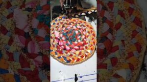 Geflochtene Juteteppiche #Tisch getroffen #Trendlied #kurzes Video 😍#Kurzfeed #handgemacht kurz viral #ytshort