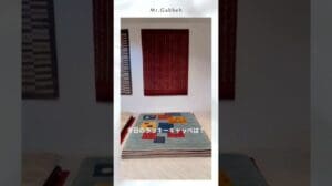 Glückliche Gabbeh 1/16 #Gabbeh #Nomaden #Qashqai #Kunst #Interieur #Teppich #Gabbeh #Teppich