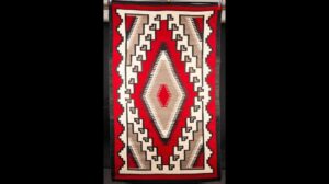 Großer Navajo-Teppich aus Ganado der 1940er Jahre, bei Auktion, 29. Februar, um 19 Uhr
