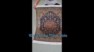 Guten Tag!!! ANTIKER UND SELTENER PERSISCHER NAIN TEPPICH 1,00 X 0,80 / Wolle x Baumwolle x Seide / Iran