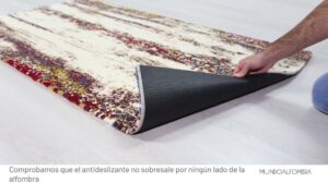 Haftende rutschfeste Unterlage für Teppiche. Wie wird sie auf unserem Teppich angebracht?