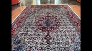 Handgefertiger Wollteppich 24-215 208x300