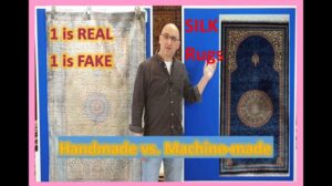 Handgefertigte vs. Maschinell hergestellte Seidenteppiche: Mit Jamshidi Qum Perserteppichen