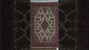 Handgeknüpfte Teppiche aus Iran, Qum 50 Knoten