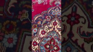 Handgeknüpfter Vintage Tabriz-Wollteppich 10x13 Fuß