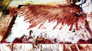 #HandgewebterTeppich #Teppichreinigung #DieBilderVomTeppichWaschenSindEchtEntspannend #EntspannendeTeppichreinigung #EintauchenderErlebnis