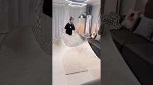 Heller, hochwertiger Kaschmirteppich, wasserfest und schmutzabweisend, pflegeleicht!