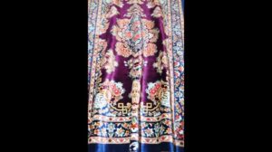 High-End Kum Werkstatt Majulhi Perserteppich Qom Kum Seide 100% Zertifikat Teppich mit Tasche Größe Fußmatte Nr. 1064 Hochwertiger Perserteppich Golestan