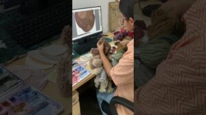 Hinter dem Webstuhl || Teppichherstellungsprozess || Jaipur Teppiche