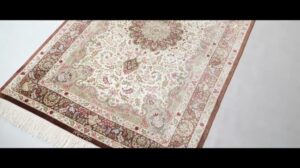 Hochwertige Seide Perserteppich handgewebt aus Qom - Hochwertige Perserteppiche von Golestan