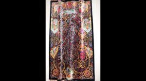 Hochwertiger Kum Workshop Esmaeili Perserteppich Qom, 100% Seide, mit Zertifikat, Teppich-Tasche, Eingangsmatten-Größe, hochwertiger Perserteppich, Golestan