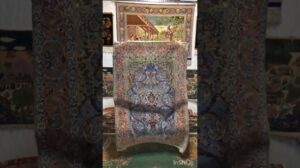 Isfahan Seidenk Teppich aus Iran - das Beste vom Besten.