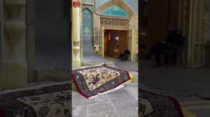 Jagdplatz Teppich Quadrat #Herr_Movahhedian #Teppich_Isfahan #iranischer_Teppich #Knotentechnik #Online_Bestellungen_akzeptiert