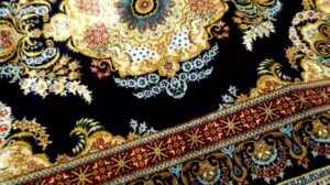 Jemei persischer Teppich handgeknüpfter Seidenteppich