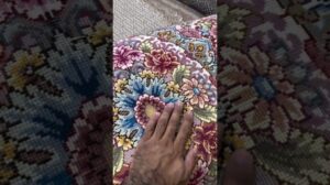 Juft Noh Meteri A'la Khatibi Hashey Guldani Tabriz Teppich in den Abmessungen Juft Noh Meteri in einer Knotenzahl von 30