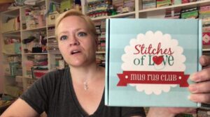 Juni 2018 Stiche der Liebe Mug Rug Club #solqmugrugclub