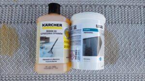 Kärcher Chemie zum Reinigen von Polstern. Test RM 760 vs 519