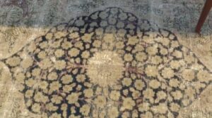Kerman Lavar 1707, 2,65 m x 3,18 m, 3. Quartal des 19. Jahrhunderts