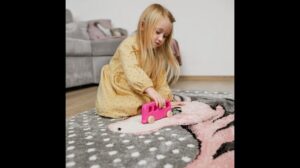 Kinderteppich Kids 590 pink