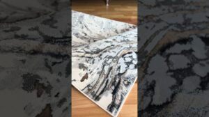  Klassischer Teppich mit Ornament für Wohnzimmer, Schlafzimmer, Büro Palermo MZ37B