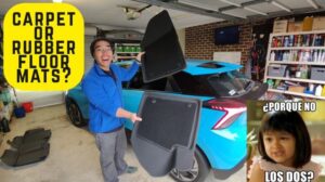 Kombinierte XPE- und Teppich-Fußmatten, Sitz- und Kofferraumschutz für die MG4 EV-Überprüfung - Schütze dein Auto!