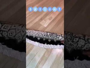 Kreisförmige Teppiche auf persischen Nain- und Garous-Teppichen! #shorts