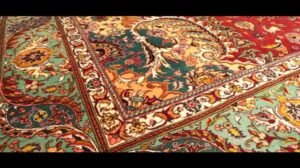 Künstlerischer Badamchian signierter persischer Teppich 9’9″ x 12’3″ Tabriz