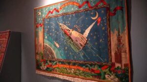 Kunst, Leistung und Propaganda: Die Entstehung eines sowjetischen Teppichs.