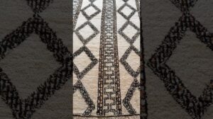 Marokkanischer Beni Ourain-Teppich #einrichtung #teppiche #skandinavischesdesign