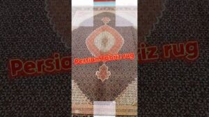 Meisterwerk Persischer Tabriz-Teppich. Handgefertigt im Nordwesten Irans. Material: Wolle und Seide #persischeTeppiche
