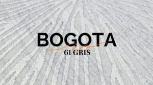 Moderner grauer Teppich - BOGOTA 61 | Toutapis