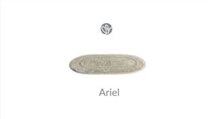 Morbide, saugfähige und natürliche: Baumwollteppich für das Badezimmer ARIEL von OLIVO.shop