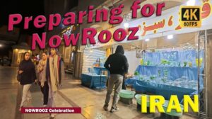 ✨ Nachtspaziergang in Yazd | Vorbereitung auf Nowruz 2025 🌙 Persische Neujahrsstimmung!