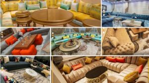 Neueste Modelle der marokkanischen Salon-Sofa