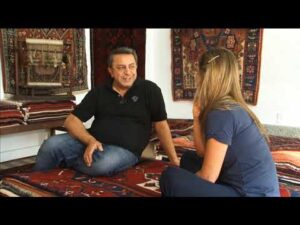 Orientalische Tapete. Zeitlos und sichere Investition... Verteidigt Kako Ribas von Pazyryk.