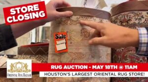 Orientalischer Teppich-Basar Auktion in Houston