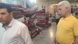 Persische Teppiche Bazar in Teheran