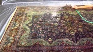Persische Teppiche. QOM SEIDE ペルシャ絨毯 クムシルク（200×300）cm Reinigung