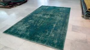 Persische Vintage-Teppiche Blau 24625