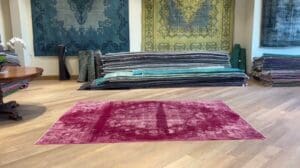 Persische Vintage-Teppiche rot 24487